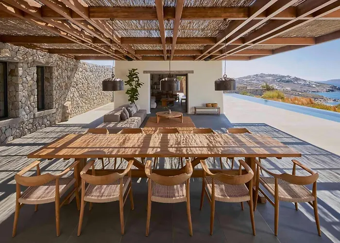 Majestic Mykonos 5 Bedrooms Shannon Private Infinity Pool Ornos (Mykonos)