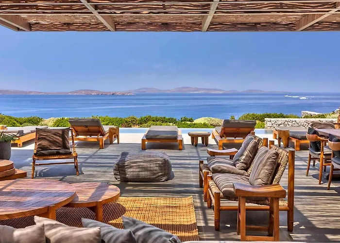 Majestic Mykonos 5 Bedrooms Shannon Private Infinity Pool Villa Ornos (Mykonos)