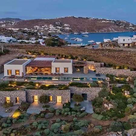 Villa Majestic Mykonos Villa 5 Bedrooms Villa Shannon Private Infinity Pool Sensational Sea Views Agios Ioannis