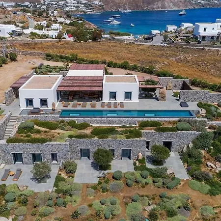 Villa Majestic Mykonos Villa 5 Bedrooms Villa Shannon Private Infinity Pool Sensational Sea Views Agios Ioannis Ornos (Mykonos)