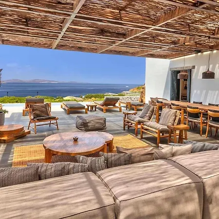 Majestic Mykonos Villa 5 Bedrooms Villa Shannon Private Infinity Pool Sensational Sea Views Agios Ioannis Villa Ornos (Mykonos)