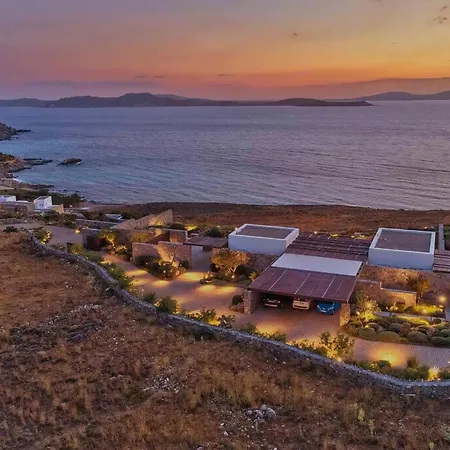Majestic Mykonos Villa 5 Bedrooms Villa Shannon Private Infinity Pool Sensational Sea Views Agios Ioannis * Ornos (Mykonos)