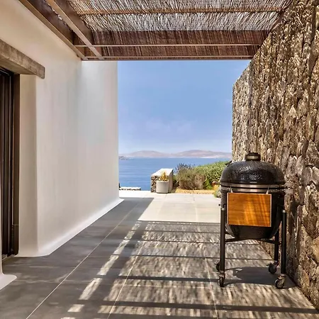 Majestic Mykonos Villa 5 Bedrooms Villa Shannon Private Infinity Pool Sensational Sea Views Agios Ioannis Villa *