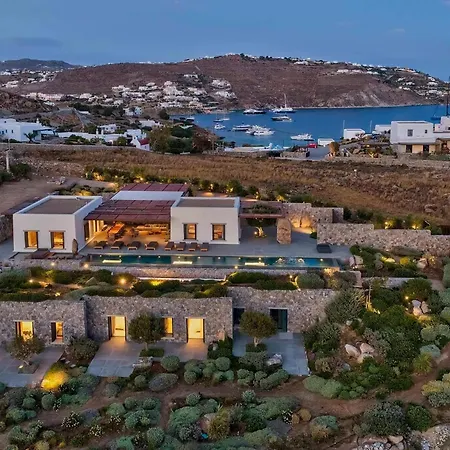 Majestic Mykonos Villa 5 Bedrooms Villa Shannon Private Infinity Pool Sensational Sea Views Agios Ioannis *