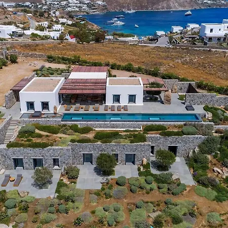 Majestic Mykonos Villa 5 Bedrooms Villa Shannon Private Infinity Pool Sensational Sea Views Agios Ioannis Villa *