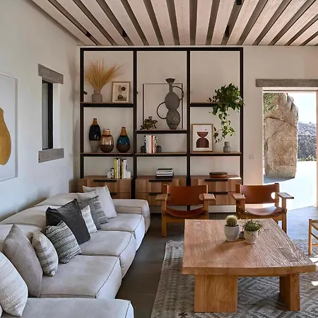 Majestic Mykonos 5 Bedrooms Shannon Private Infinity Pool & Sensational Sea Views Agios Ioannis * Ornos (Mykonos)