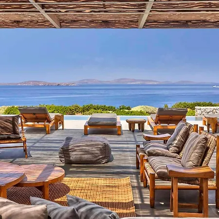 Majestic Mykonos 5 Bedrooms Shannon Private Infinity Pool Willa Ornos (Mykonos)