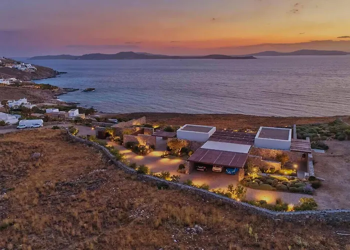 Majestic Mykonos 5 Bedrooms Shannon Private Infinity Pool * Ornos (Mykonos)