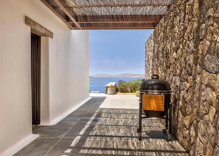 Majestic Mykonos 5 Bedrooms Shannon Private Infinity Pool וילה *