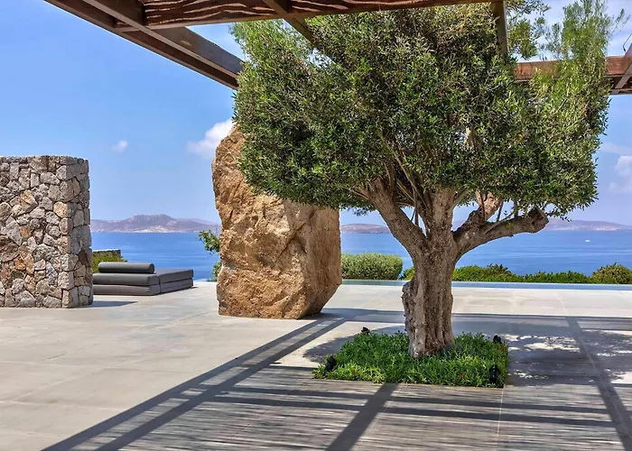 Majestic Mykonos 5 Bedrooms Shannon Private Infinity Pool וילה